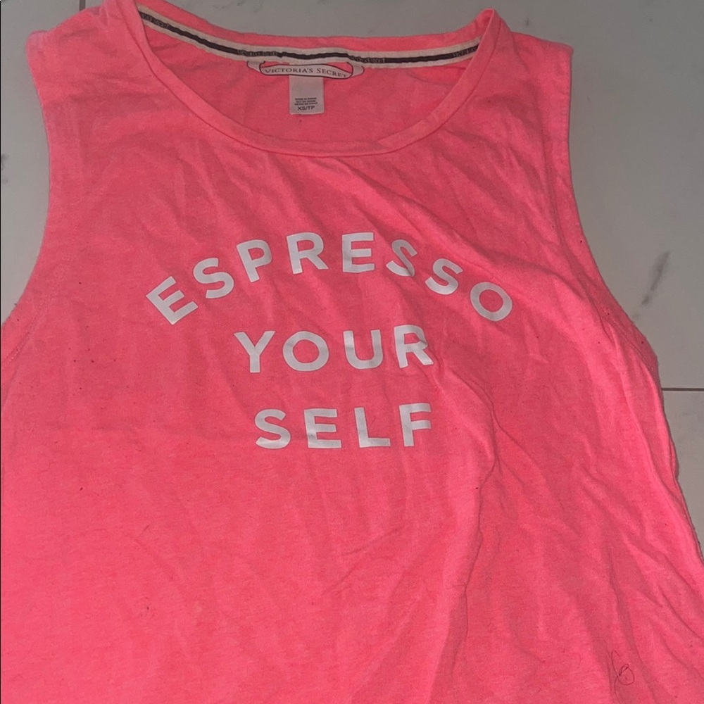 Universal Thread Bright Pink Muscle Tee